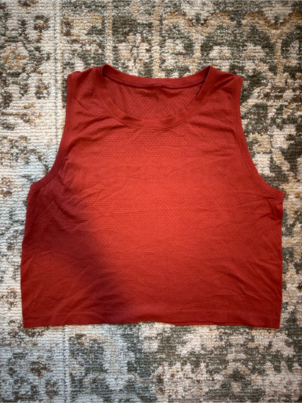 Lululemon Swiftly Breathe Relaxed-fit Crop Tank - GUC